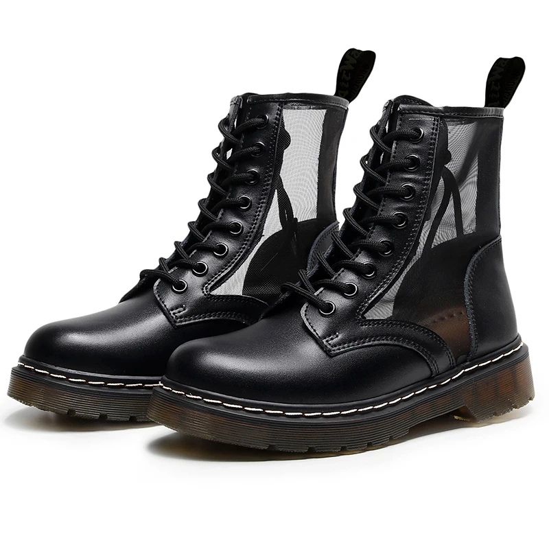 Женские ботинки из натуральной кожи повседневные ботильоны для весны и лета 2020 |