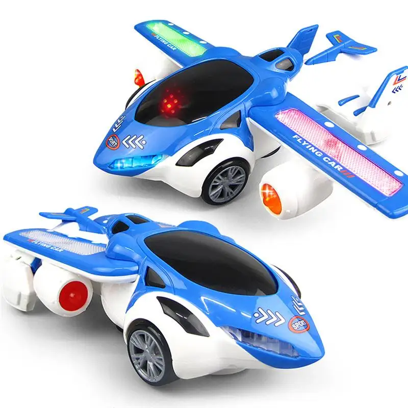

1Pc Flying Car Fashion Electric Car Automobile Toy Aircraft Toy Rotating Toy