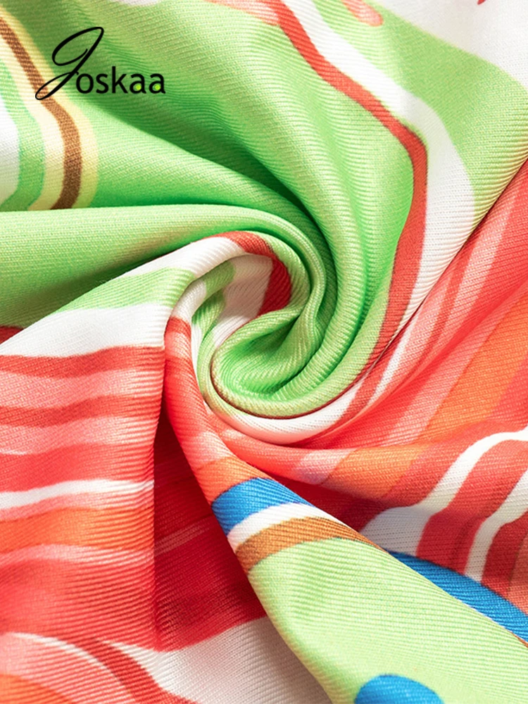 

Joskaa High Quality Printed Y2K Skinny Pants Women Trousers Fashion Streetwear Summer Autumn 2021 Sexy Night Club Party Clothing