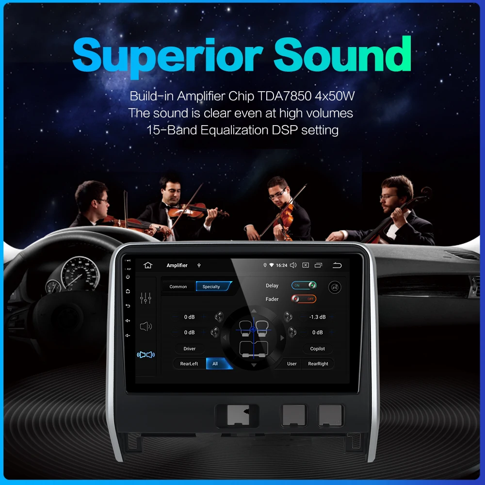 Dasaita 10 2 "IPS сенсорный экран автомобильный Android 0 Радио 1 din для Nissan Serena C27 GPS