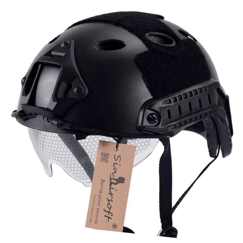 SINAIRSOFT военный защитный шлем быстрый с защитным снаряжением PJ Тип тактический