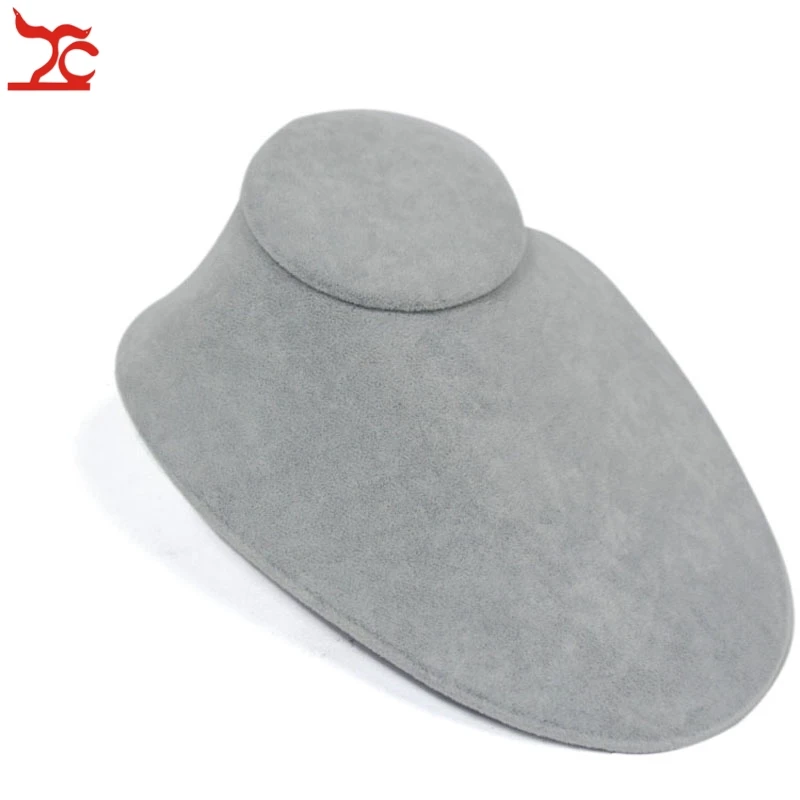 5 цветов в наличии горизонтальный дисплей ювелирных изделий бюст яйцо Форма