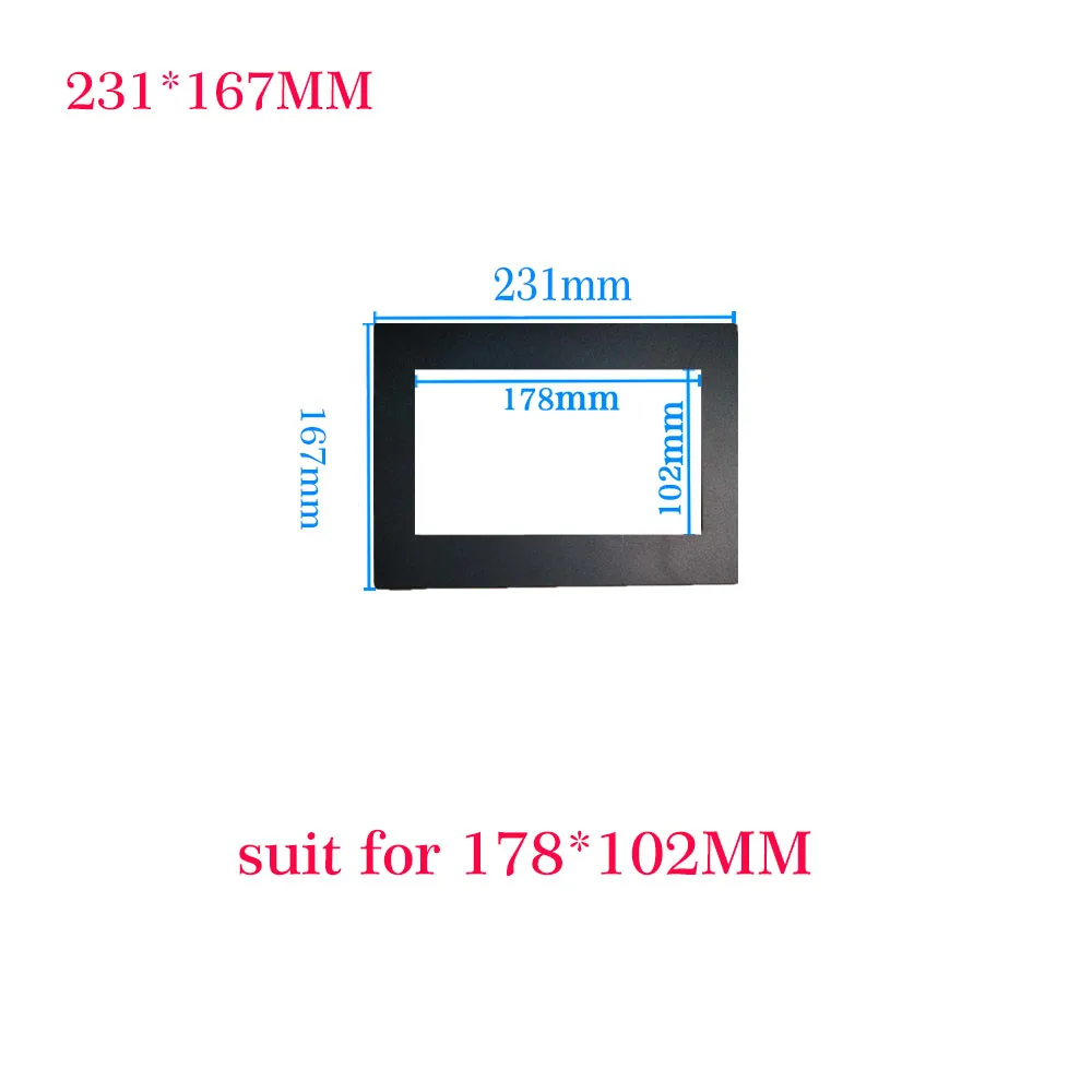 Рамка 2 Din автомобильный радиоприемник MP5 комплект монтажных аксессуаров