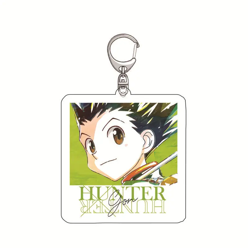 Хит продаж брелок для ключей HUNTER X Killua Irumi Hisoka милый с акриловой фигуркой
