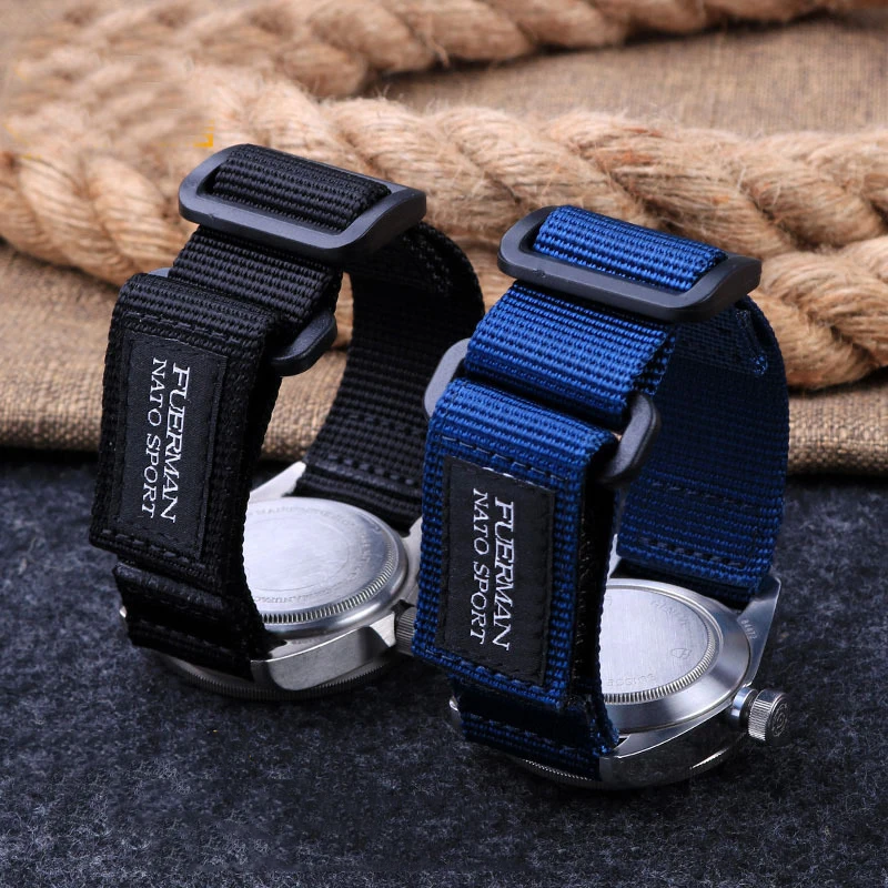 High quality nylon strap suitable for Rolex  5 007 series Sports Strap Outdoor Sports Strap 20 mm 22 mm 24 mm