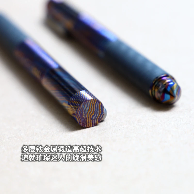 Murah EDC Titanium Alloy Keselamatan Taktis Pena Menulis Multifungsi Portable Alat