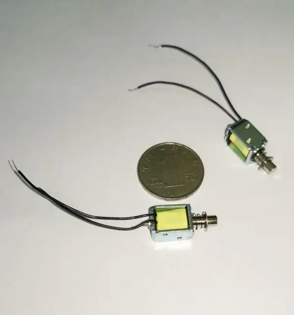 DC 12V Micro Solenoid Electromagnet Push Pull Through Type Electric Magnet Spring 5v Magnets | Обустройство дома
