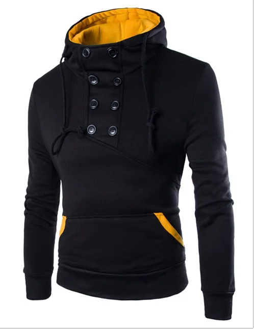 

MRMT 2021 Brand New Men's Hoodies Sweatshirts Double-breasted Jacket Pullover for Male Short Slim Hoodie Sweatshirt