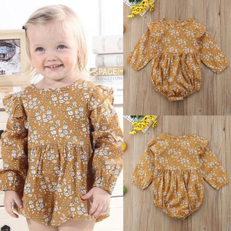 Весенне осенняя брендовая одежда для малышей Одежда новорожденных девочек