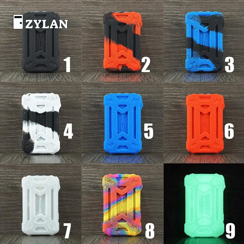 

ZYLAN Full Silicone Case For Rincoe Mechman 228w Steel Wing Protective Silicon Skin Shell Rubber Sleeve Cover Shield Wrap