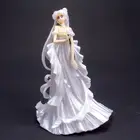 Аниме Сейлор Мун 14 см, свадебная бисерная девушка, твердая ПВХ экшн-фигурка, игрушка, кукла, украшение торта, коллекция искусств для детей