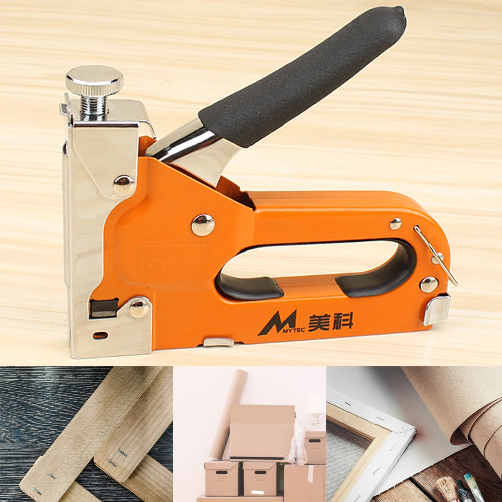 

Staple Gun 3 In 1 Heavy Duty With Staple Remover And 600 Staples For Woodworking DIY Furniture Manual Stapler Tacker