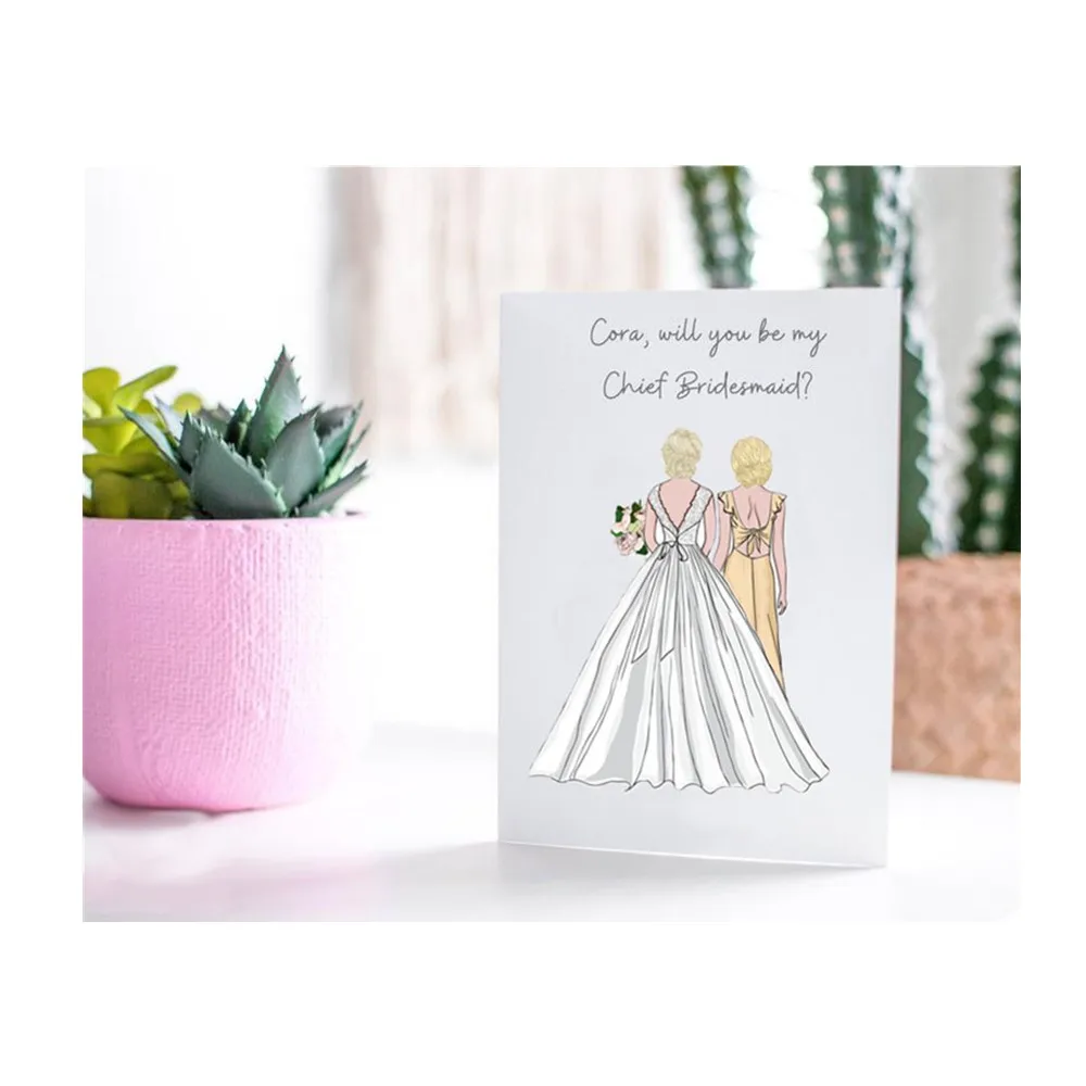 Индивидуальное платье подружки невесты предложение карты будете ли вы мое