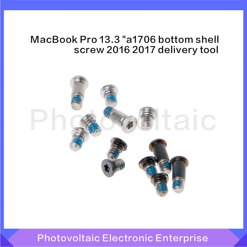 6 шт./компл. винты с нижним корпусом для Macbook Pro 13 3 &quotA1706 сенсорной панелью 2016