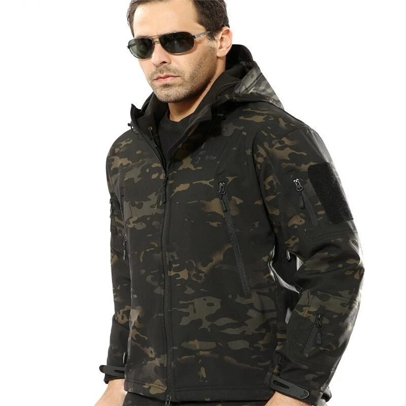 

Куртка мужская тактическая с флисовой подкладкой, 4XL