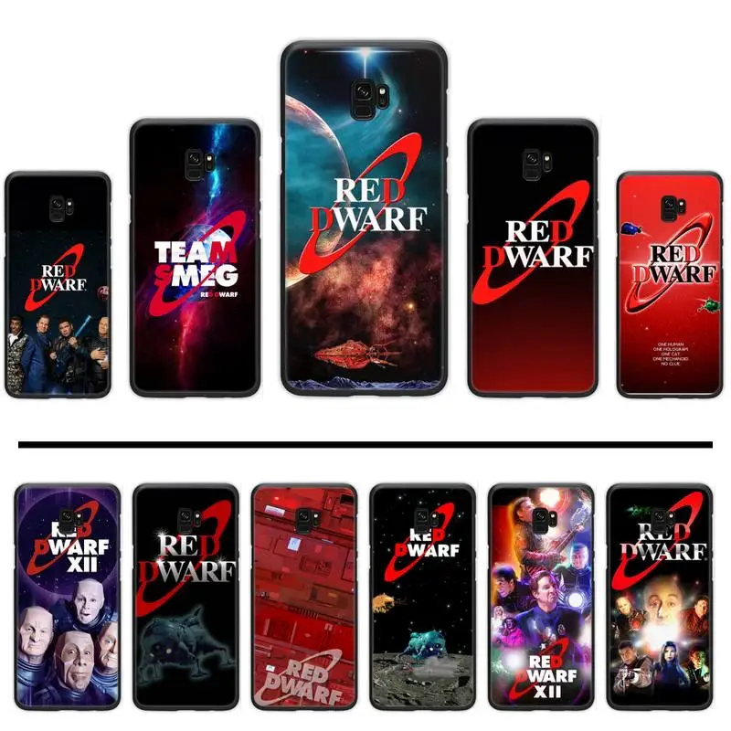 

Fashion Red Dwarf Phone Case For Samsung Galaxy S5 S6 S7 S8 S9 S10 S10e S20 edge plus lite