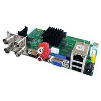 ouertech 1080p5mp cctv 6in1 ahd and ip camera 4ch video recorde main board cvbs 4ch onvif surveillance motherboard
