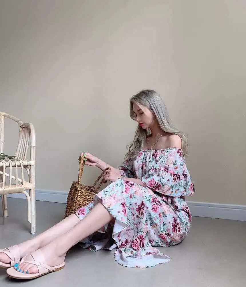 

summer women floral dresses