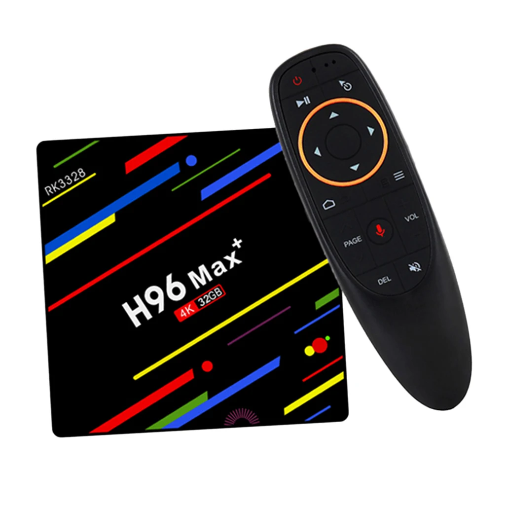 

ТВ-приставка H96 MAX, Android 9,0, 4 Гб, 32 ГБ, двойной Wi-Fi, США