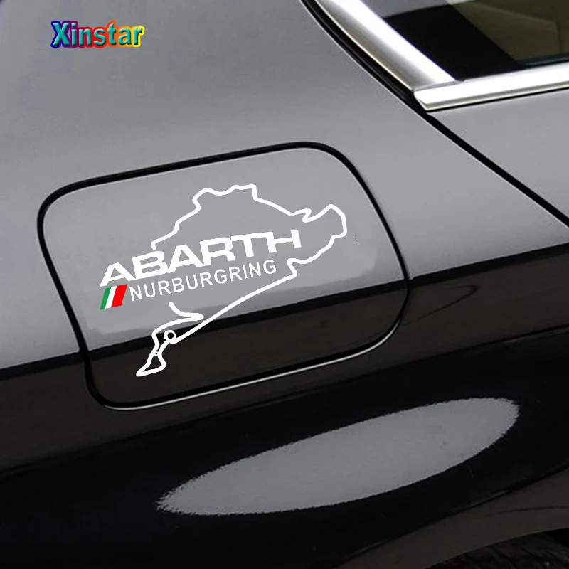 

1PC Car Fuel Tank Cap Sticker For Fiat