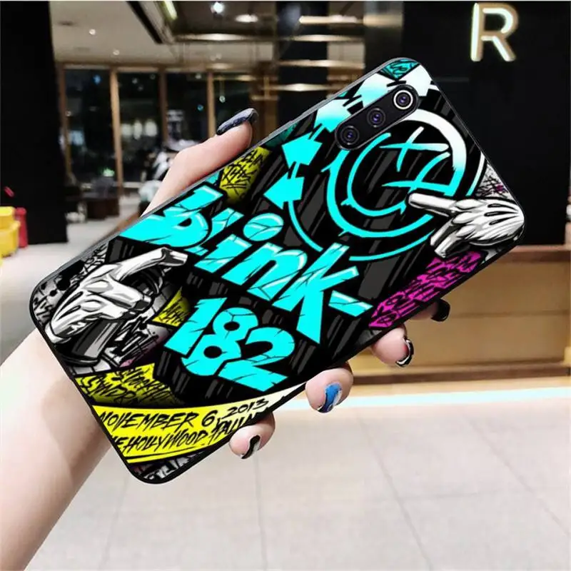 Панк-рок-группа Blink 182 DIY Роскошный чехол для телефона Xiaomi Mi10 10Pro 10 lite Mi9 9SE 8SE Pocophone F1