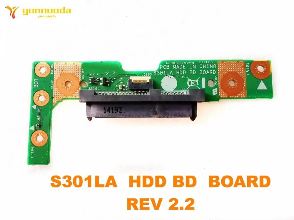 Оригинальная материнская плата для ноутбука ASUS VivoBook S301LA HDD ввода-вывода BD REV 2 tes |