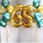 Воздушный шар из фольги в виде цифр, 1, 2, 3, 4, 5, 6, 7, 8, 9, 1 шт.