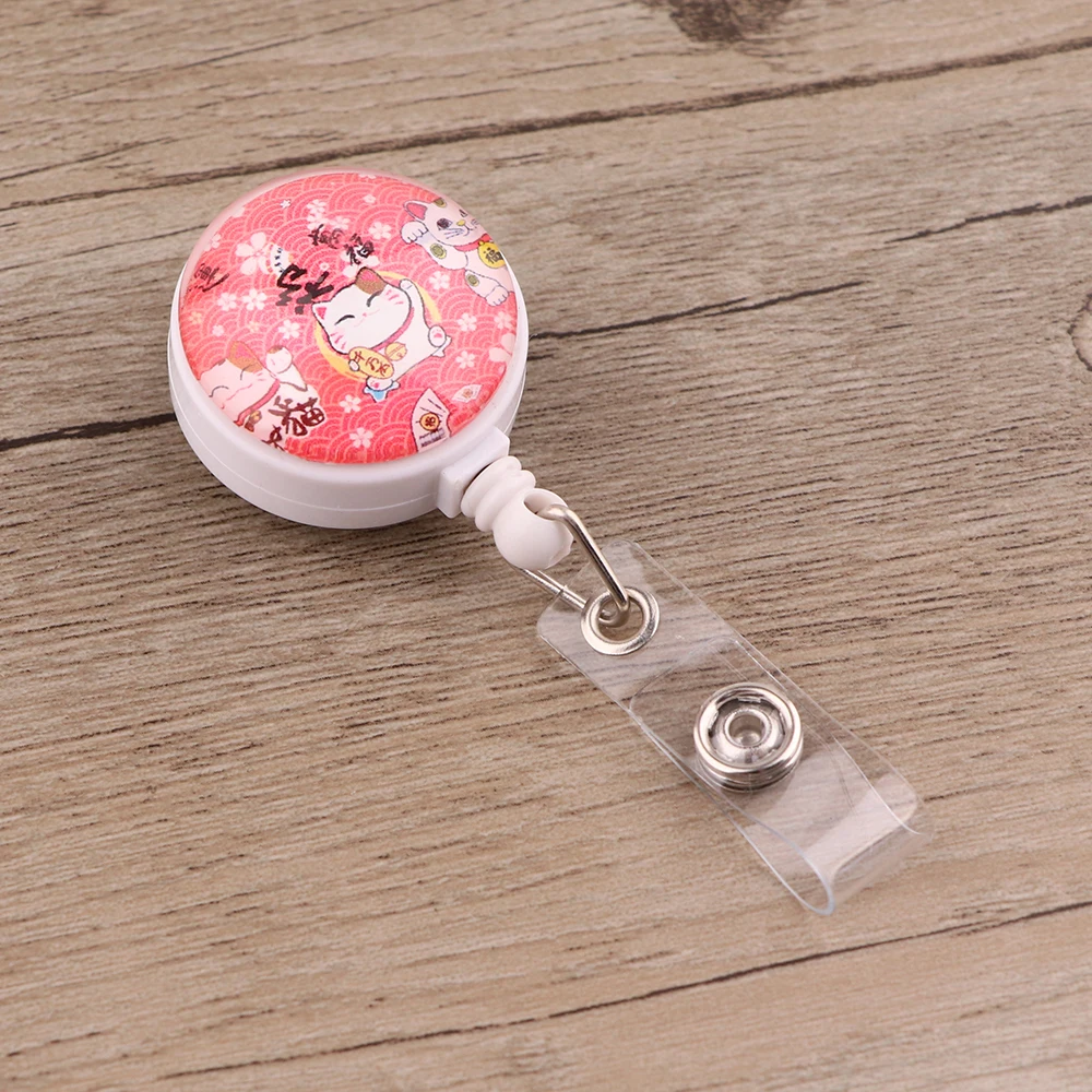 

CB689 Creative Cat New Arrival Retractable Doctor Nurse Badge Reel Fashion Cartoon Cute Students ID Card Badge Holder