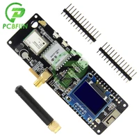 t beam esp32 433868915923mhz wifi wireless bluetooth module esp 32 gps neo 6m for sma lora 32 18650 battery holder with oled