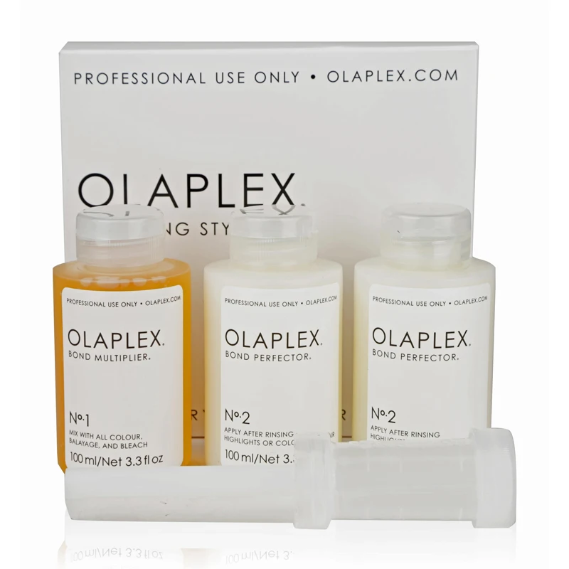 Olaplex No.1 Bond множитель No.2 перфлектор самостоятельный профессиональный набор для