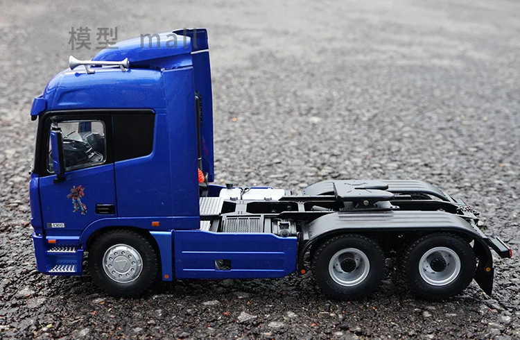 Изысканный подарок 1:24 Fukuda Auman EST-A и GTL Тяговая головка сплава модель, моделирование литья под давлением Инженерная модель