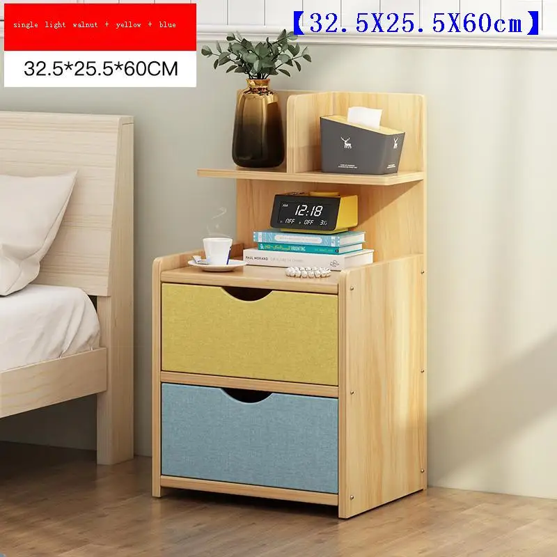 Шкаф для спальни деревянная мебель дома ночная подставка шкаф прикроватный