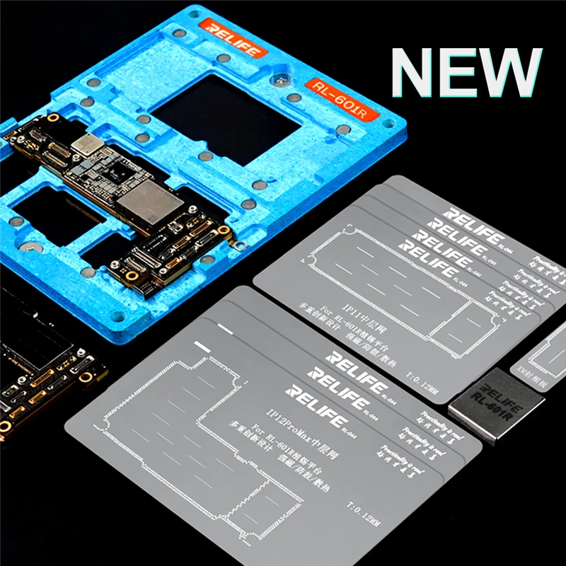 Relife RL-601R 10 в 1 средний уровень BGA трафаретная платформа материнская плата слой
