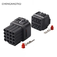 1 set 16 pin waterproof electric wire auto cable sumitomo connector socket male or female black plug 6085 0510 6188 0353