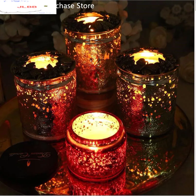 Железный Свеча художественного оформления Обложка покрыта водоотталкивающим