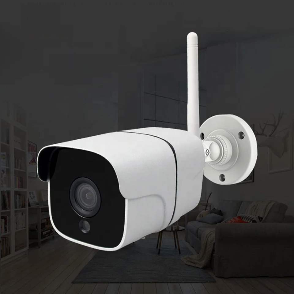 1080P Cloud Storage Wifi Camera Outdoor 4X Digital Zoom Wireless Bullet 2MP Two-way Audio CCTV Security IP YCC365 | Безопасность и