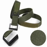 tactical belt nylon military waist belt with metal buckle adjustable heavy training waist belt hunting accessories