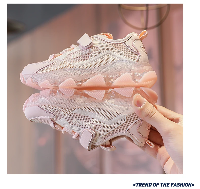 

Breathable Baby Shoes Anti Slip Unisex Casual Soft Bottom Boys Shoes Sneakers Velcro Zapatillas De Ninos Children's Shoes BE50SH