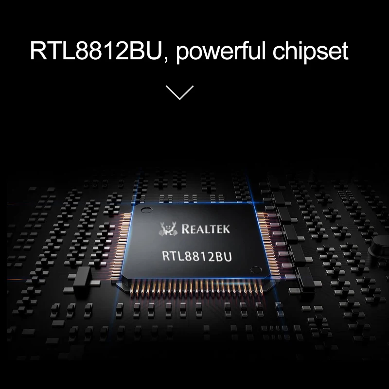 Wifi адаптер 1200 Мбит/с USB3.0 беспроводной антенный RTL8812BU 5dBi антенна сетевая карта для
