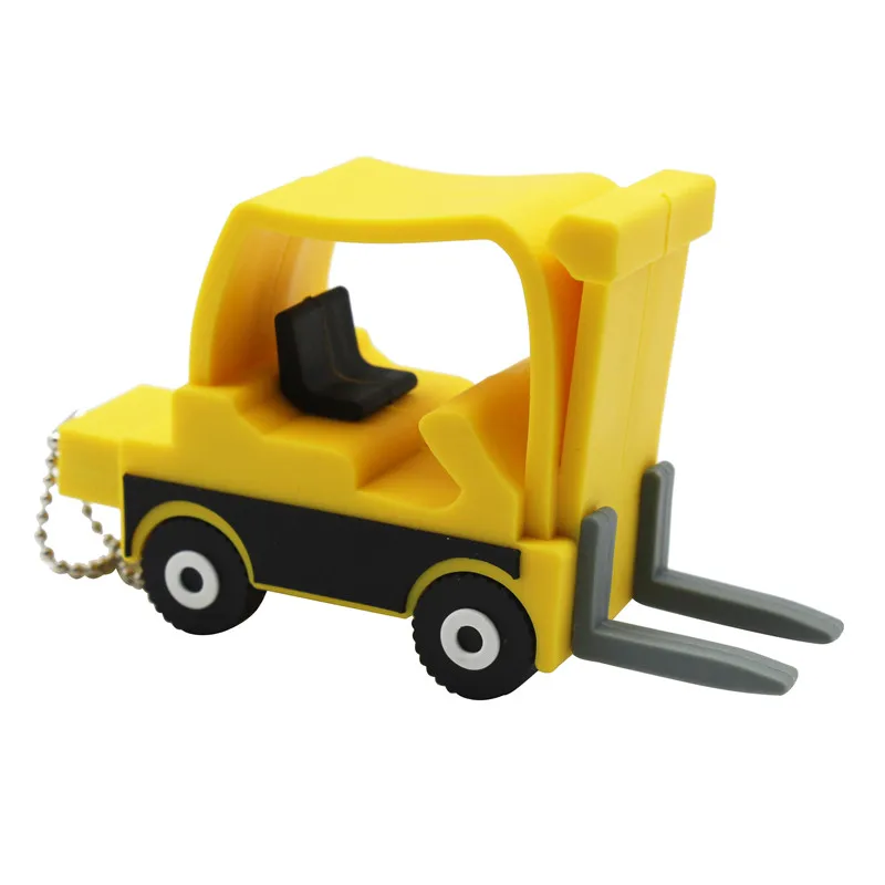 TEXT ME мультяшный Флешка новый стиль вилочный погрузчик usb2.0 4 ГБ 8 16 32 USB флешка