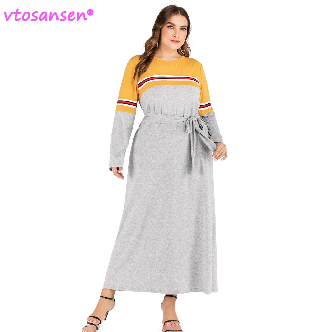 

Женское вечернее платье с длинным рукавом, длиной до щиколотки