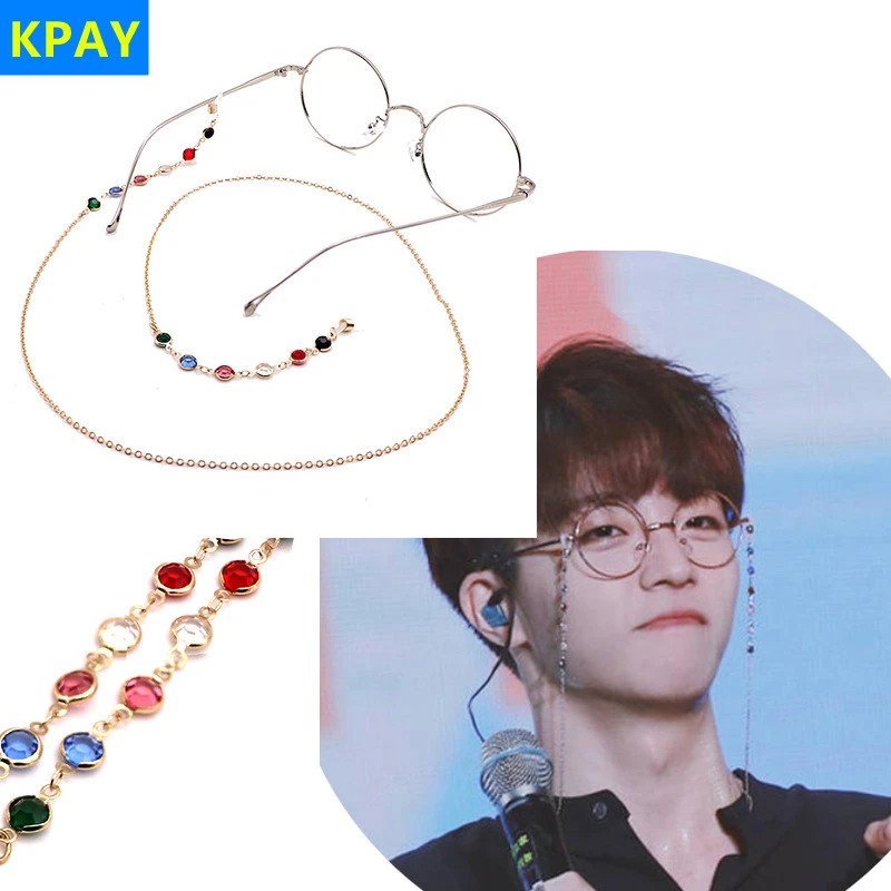 Women Men Eyewear Accessories Stainless Steel Sunglasses Necklace Eyeglass Lanyard Strap Long Keeper Reading Sun Glasses Chain