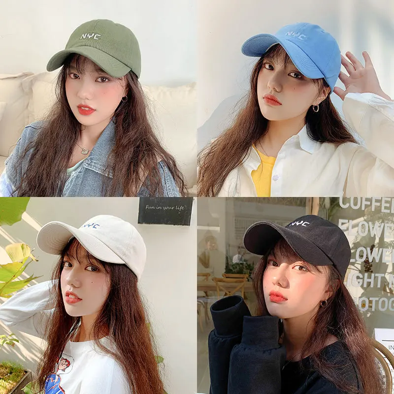 Бейсболка NYC Снэпбэк Кепка унисекс для женщин и мужчин с вышивкой летняя уличная