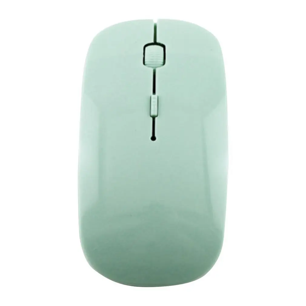 

2.4GHz Wireless Optical Mouse 4 Keys Computer PC Mice USB 2.0 Ergonomically Design Ultra Slim Fashion Mouse Red Blue Green