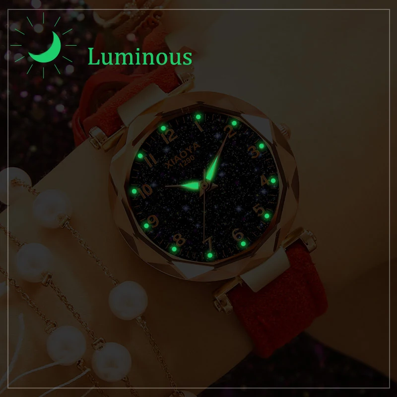 Женские модные корейские кварцевые часы стразы цвета розового золота 2020 женские