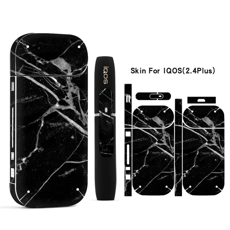 6 Galaxy наклейка печать кожи для IQOS наклейка 2,4 Plus 2,4 p электронная сигарета обложка чехол - Цвет: 6