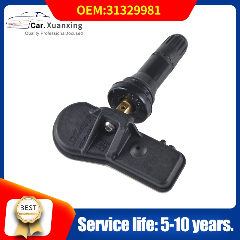 

31329981 TPMS Tire Pressure Sensor Monitoring System 433MHz For Volvo S60 S90 V60 V90 XC90 XC70 2003-2007