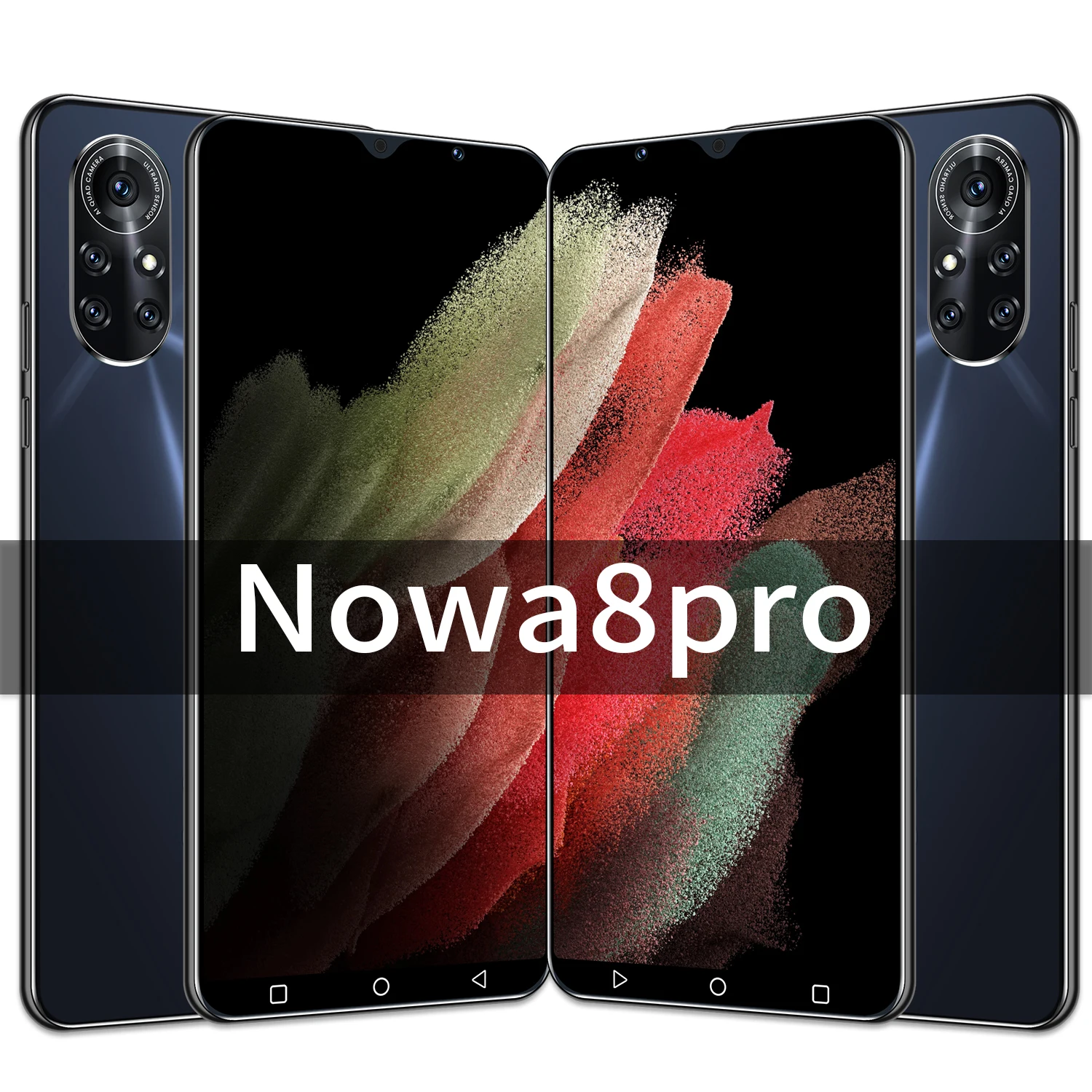 

Nowa8 Pro 6.0 Inch Andriod 16+32MP Smartphones Global Version 2021 5G LTE 8GB 256GB 6800mAh 10 Core GPS Mobile Phone MTK6889