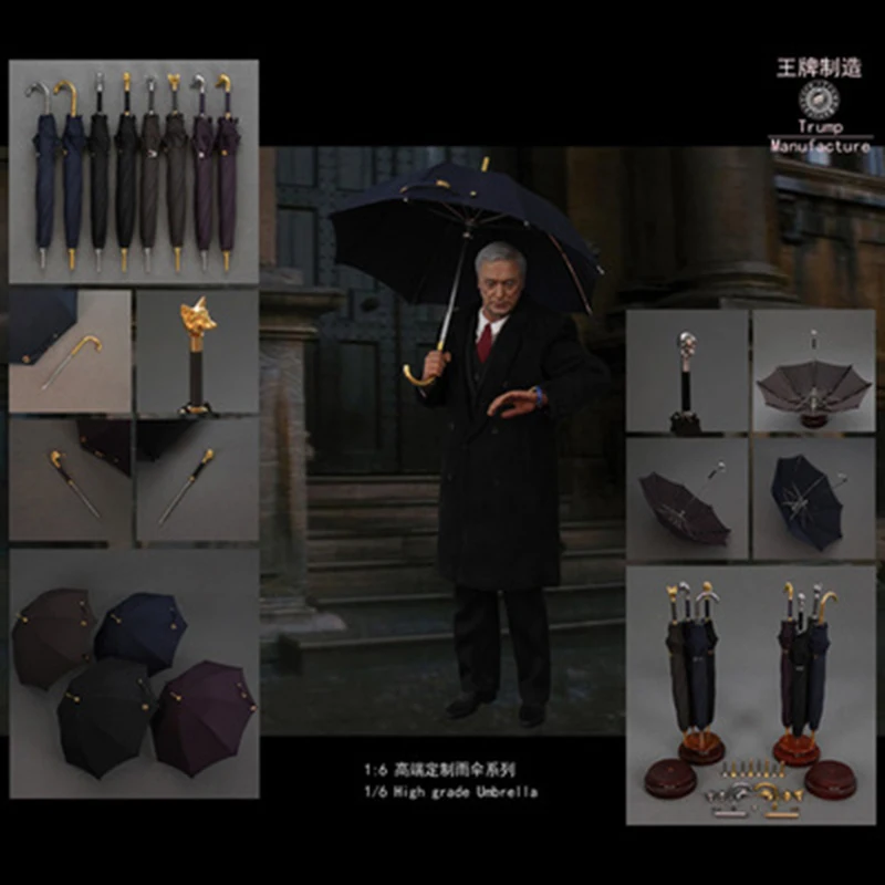 1/6 г. военный Трамп производство ace высококачественный зонт на заказ с длинной