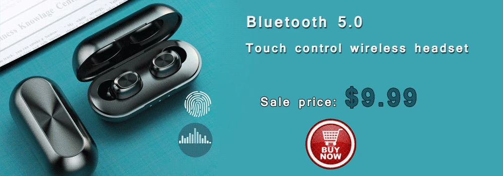 TWS 5,0 Bluetooth наушники с сенсорным управлением, беспроводные наушники с громкой связью, Hi-Fi стерео беспроводные наушники, гарнитура с микрофоном